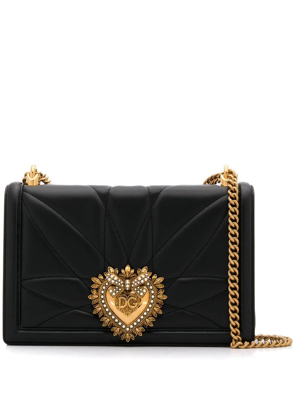 Dolce & Gabbana large Devotion quiled crossbody bag