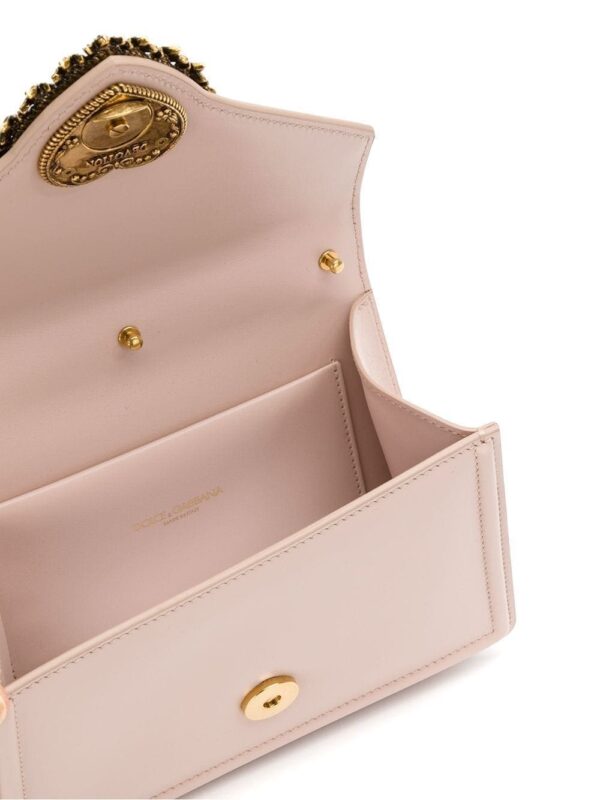 Dolce & Gabbana small Devotion leather top-handle bag - Image 5