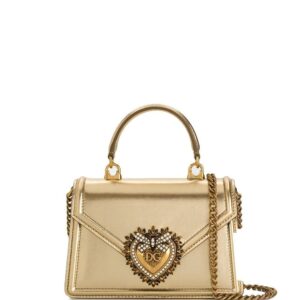 Dolce & Gabbana small Devotion leather top-handle bag