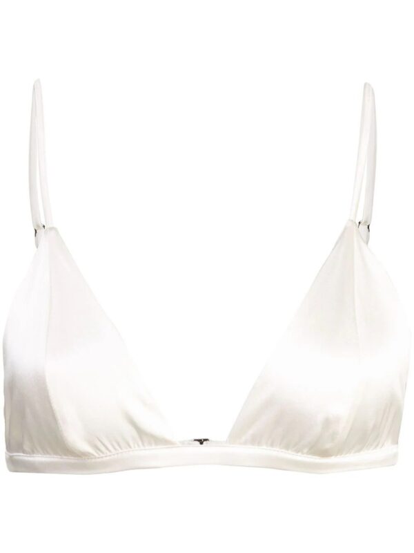 Fleur Du Mal  luxe triangle bra