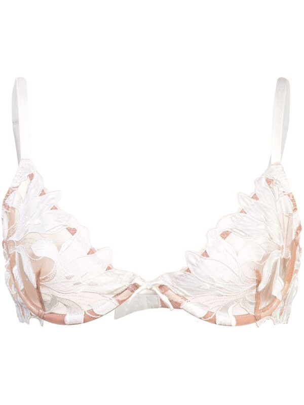 fleur Du Mal  Lily Lace Demi bra