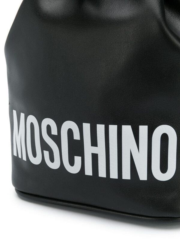 Moschino logo bucket bag - Image 4