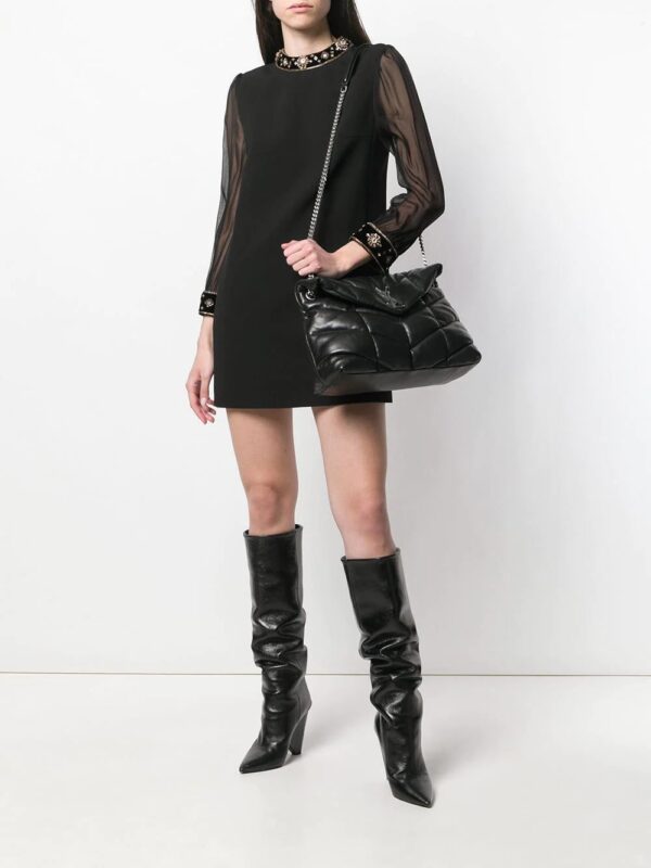 Saint Laurent  medium Loulou leather shoulder bag - Image 2