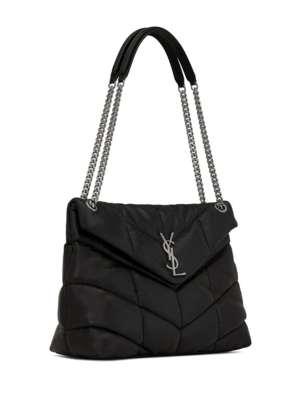 Saint Laurent medium Loulou leather shoulder bag - Image 5