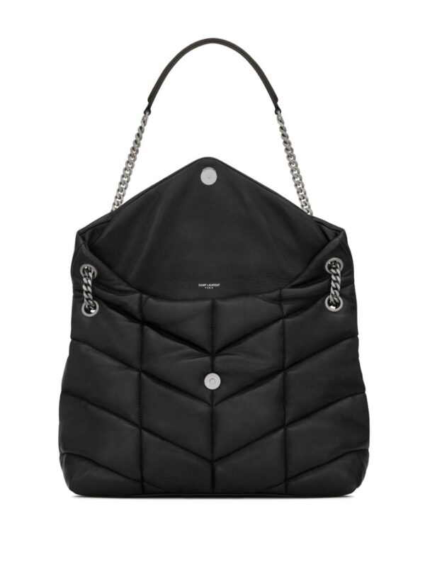 Saint Laurent medium Loulou leather shoulder bag - Image 4