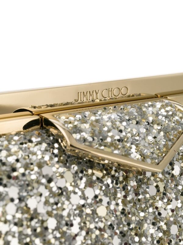 Jimmy Choo Ellipse sequin-embellished clutch - Image 4