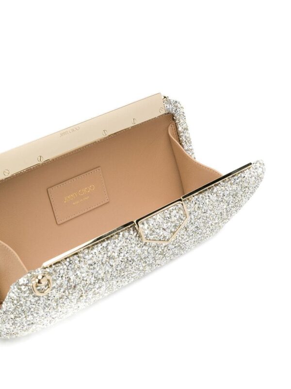 Jimmy Choo Ellipse sequin-embellished clutch - Image 5