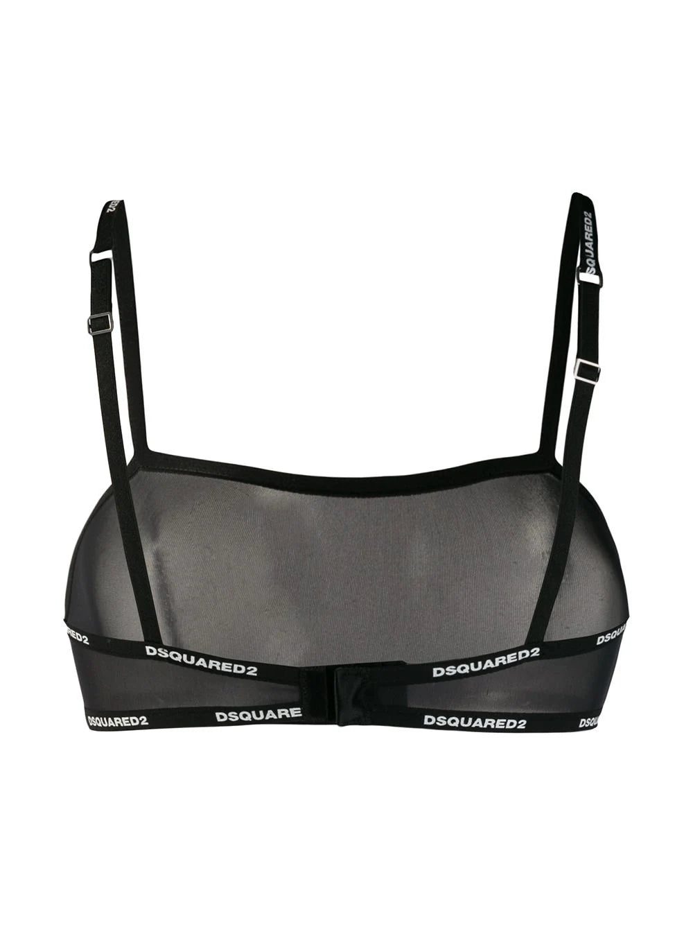 DSQUARED2 branded sheer bra - Image 2