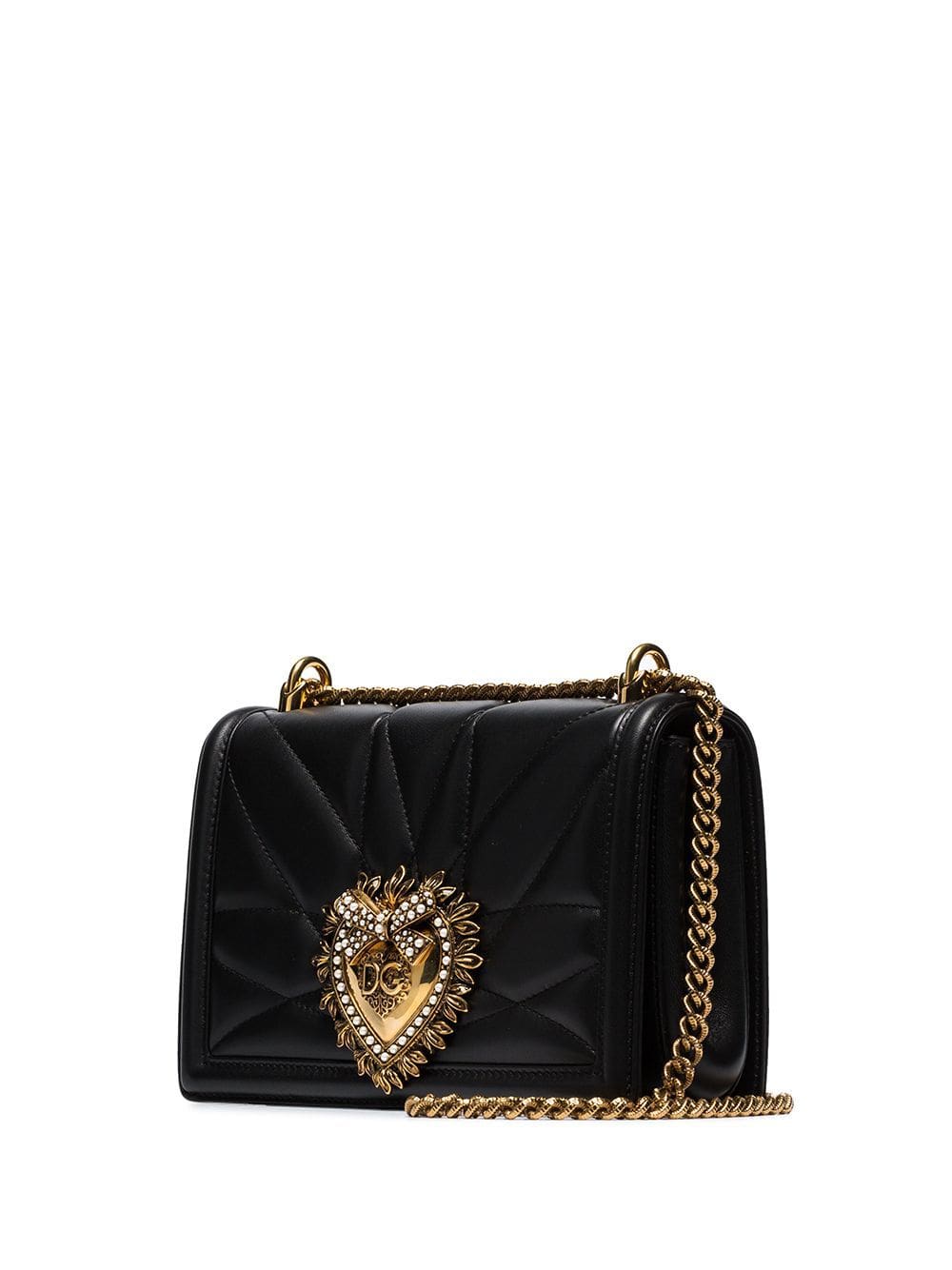 Dolce & Gabbana medium Devotion quilted crossbody bag - Image 4