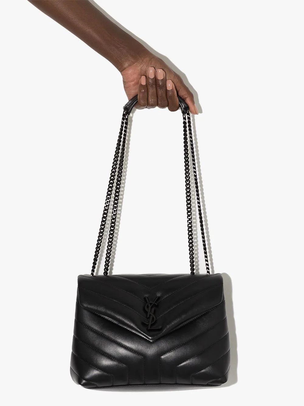 Saint Laurent small Loulou quilted shoulder bag - Image 4