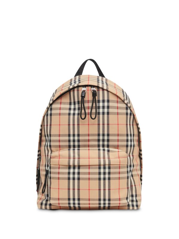 Burberry Vintage Check Nylon Backpack