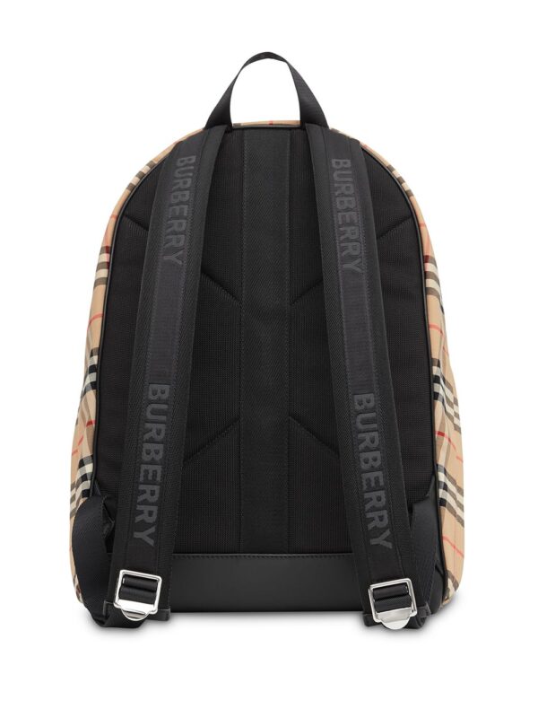 Burberry Vintage Check Nylon Backpack - Image 2