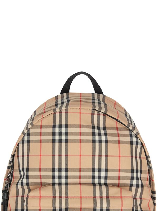 Burberry Vintage Check Nylon Backpack - Image 3