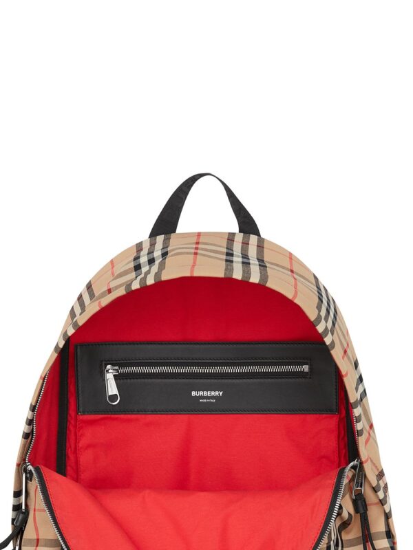 Burberry Vintage Check Nylon Backpack - Image 4