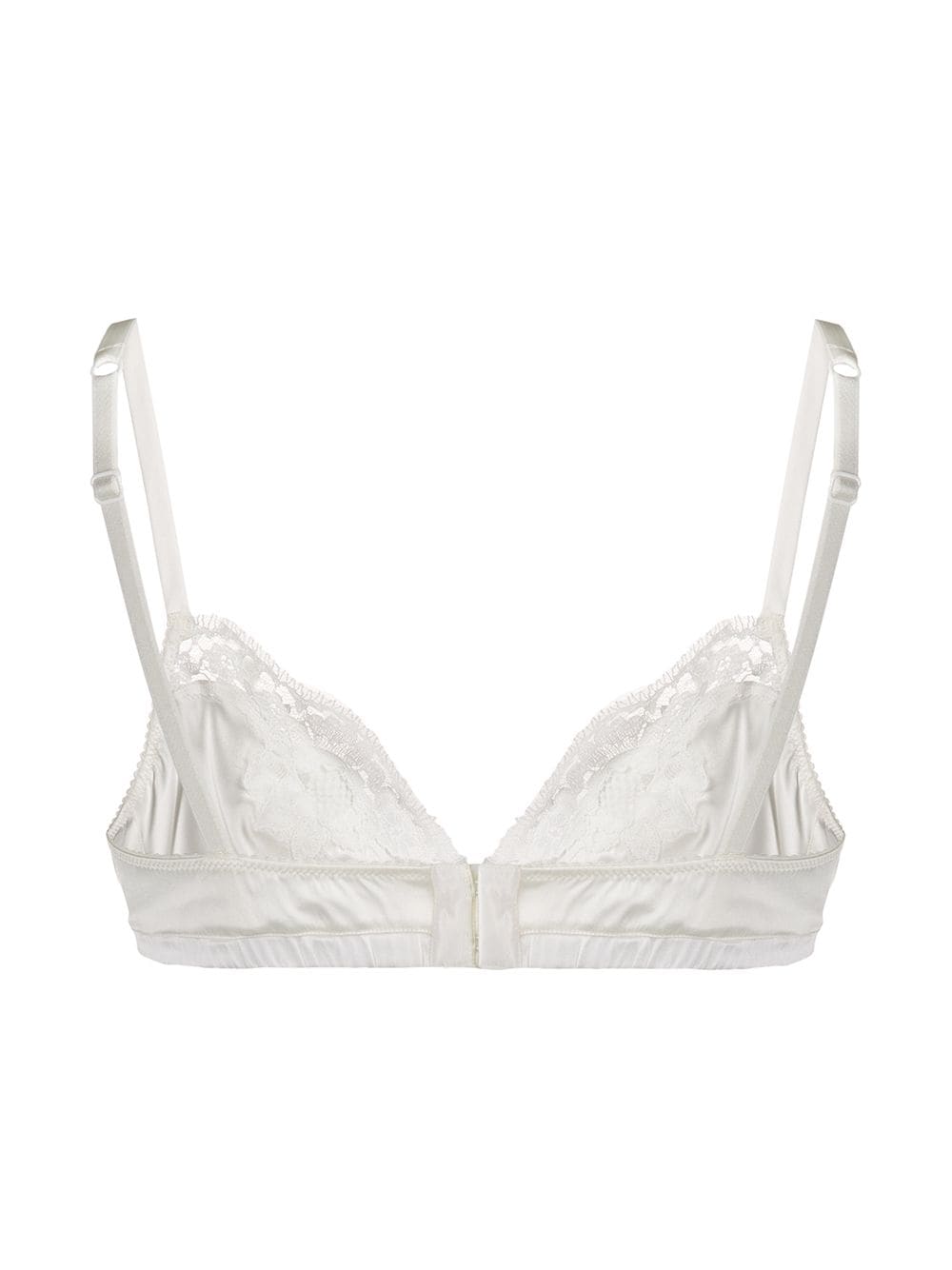 Dolce & Gabbana lace-detail satin bra - Image 2