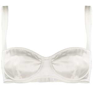 Dolce & Gabbana satin balconette bra