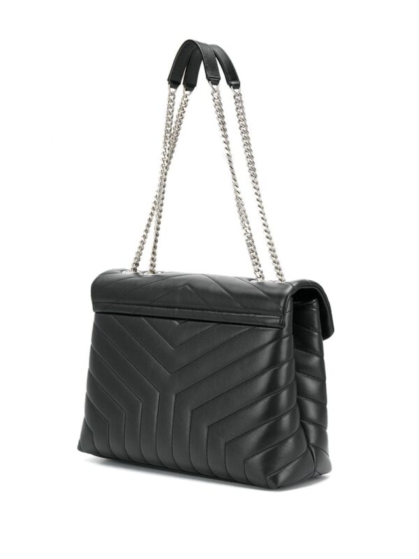 Saint Laurent medium Loulou quilted shoulder bag - Image 3