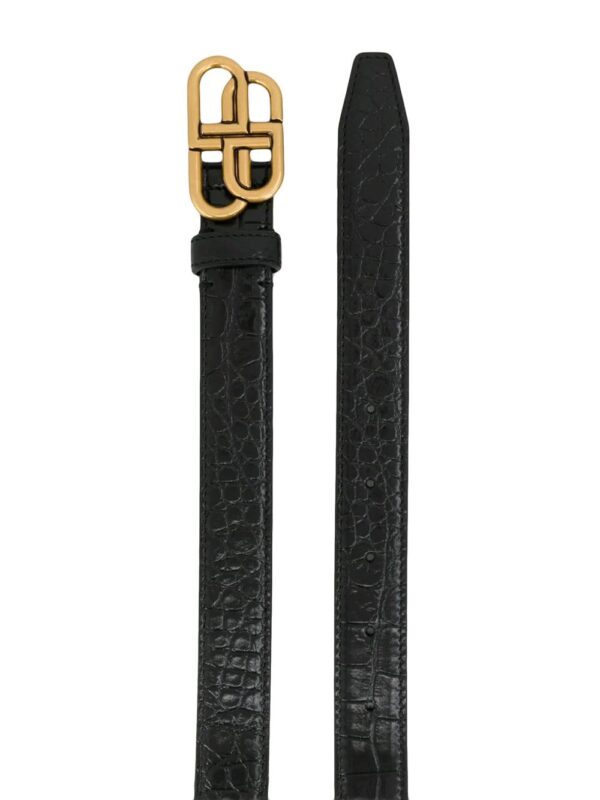 Balenciaga  BB buckle belt - Image 2