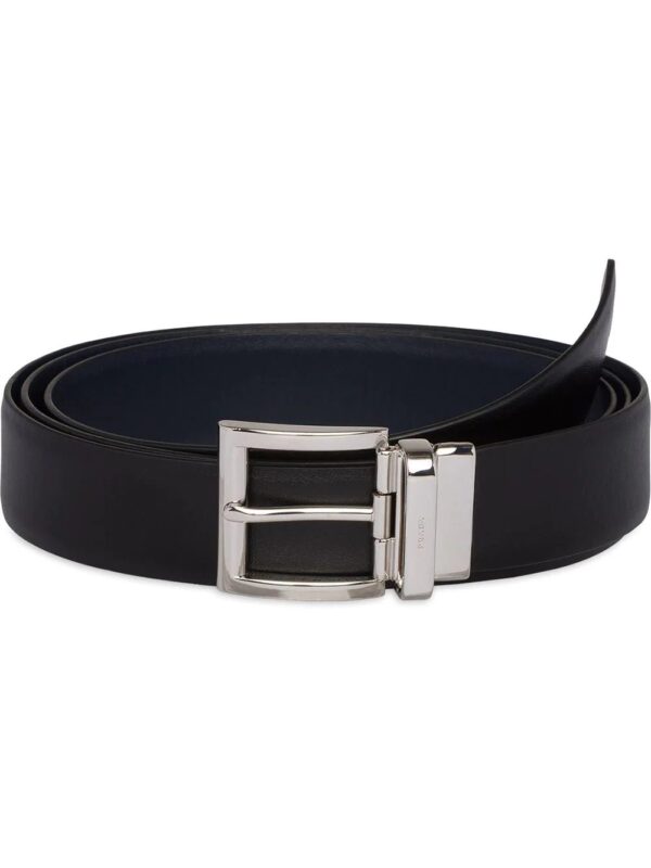Prada  reversible buckled belt