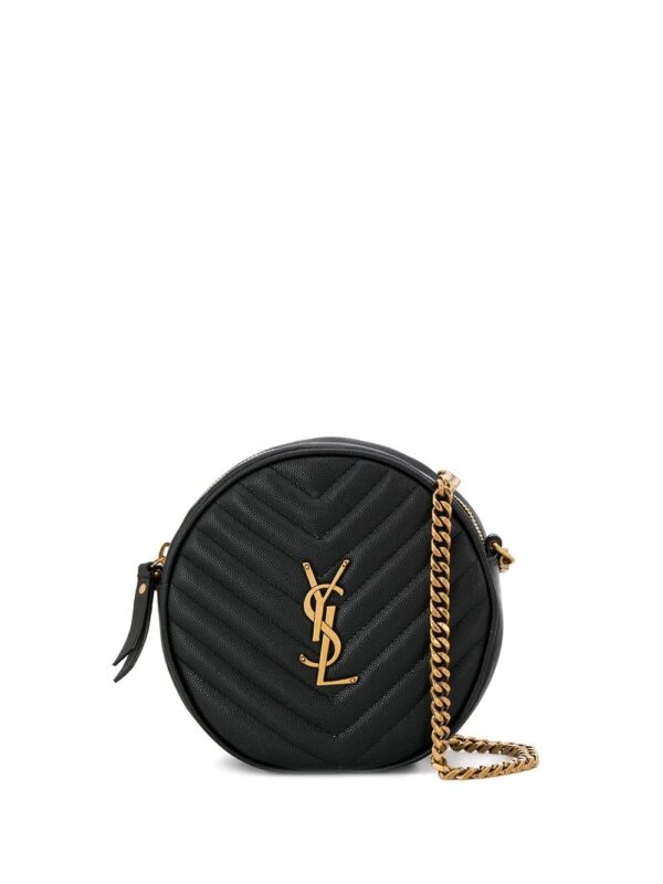Saint Laurent  round quilted bag
