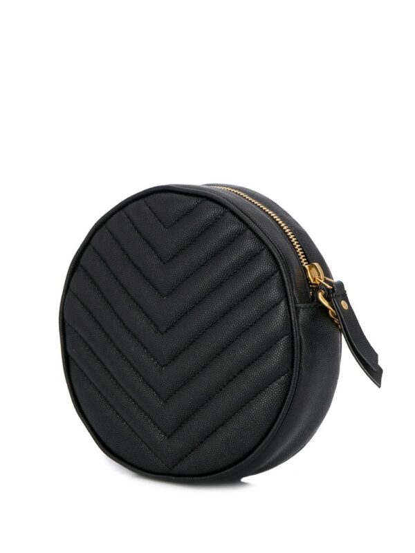 Saint Laurent  round quilted bag - Image 3