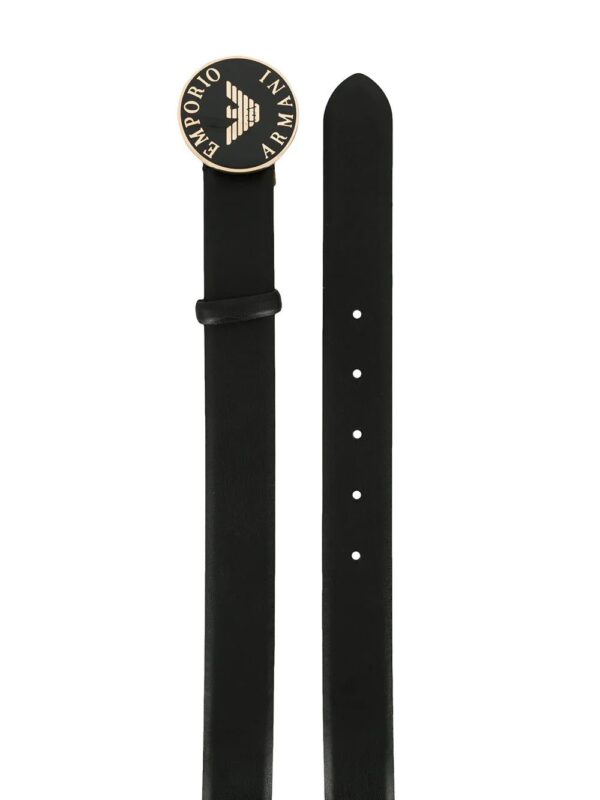 Emporio Armani  enameled buckle belt - Image 2