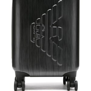 Emporio Armani embossed logo trolley