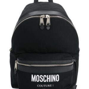 Moschino logo print backpack