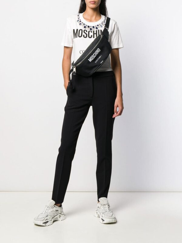 Moschino logo print belt bag - Image 2