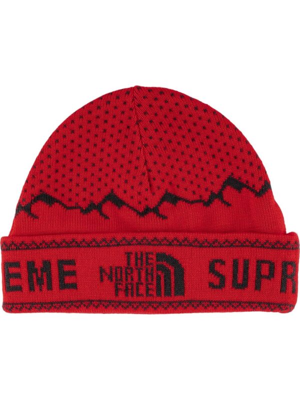 Supreme TNF fold beanie