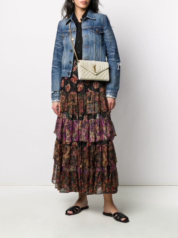 Saint Laurent small Envelope crossbody bag - Image 2