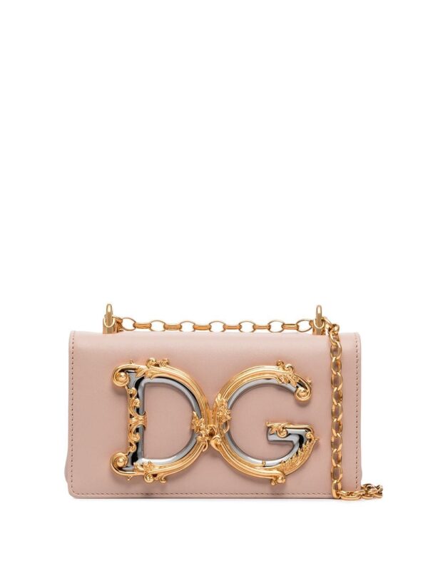 Dolce & Gabbana DG Girls leather phone bag