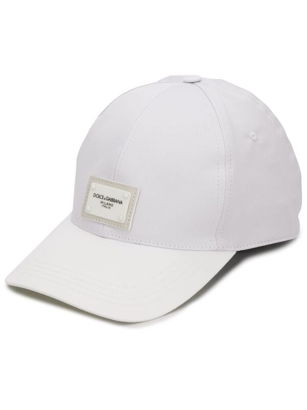 Dolce & Gabbana logo-tag baseball cap