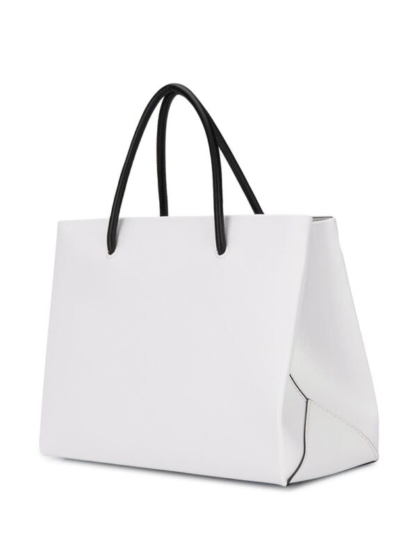 Moschino square logo-print tote bag - Image 3