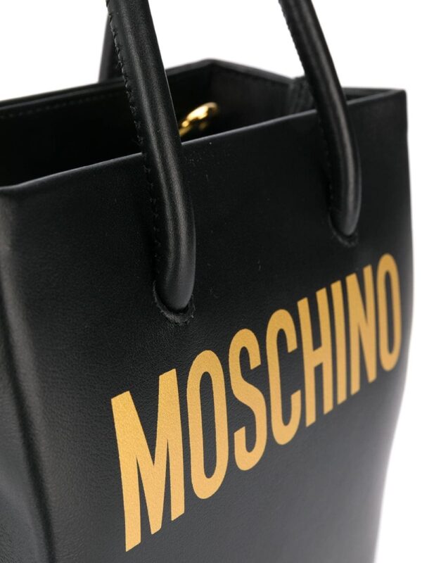 Moschino mini logo tote bag - Image 4