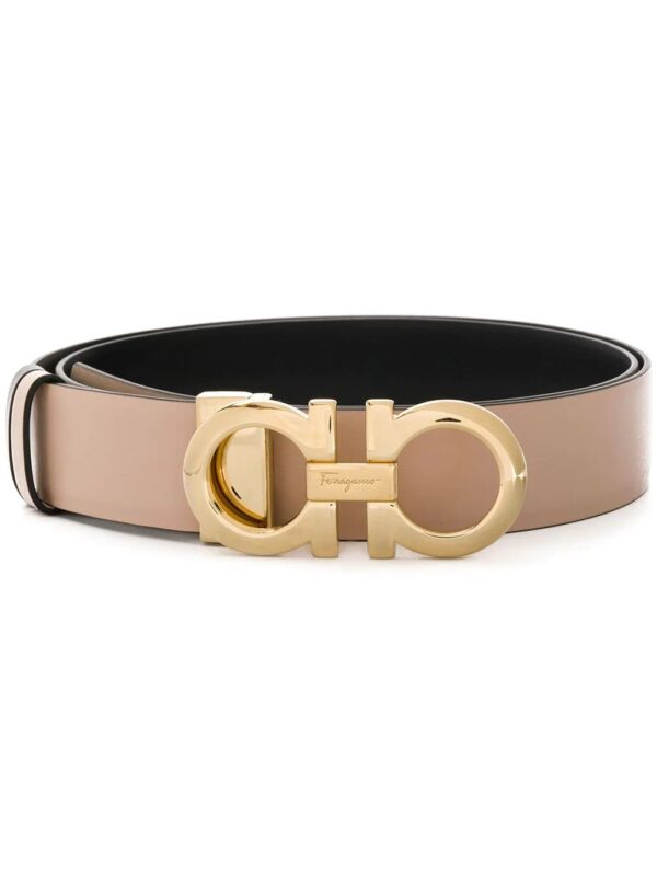Ferragamo  Gancini reversible belt