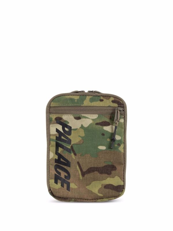 Palace  camouflage-print sack