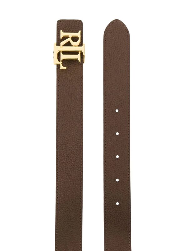Lauren Ralph Lauren  monogram-buckle belt - Image 2