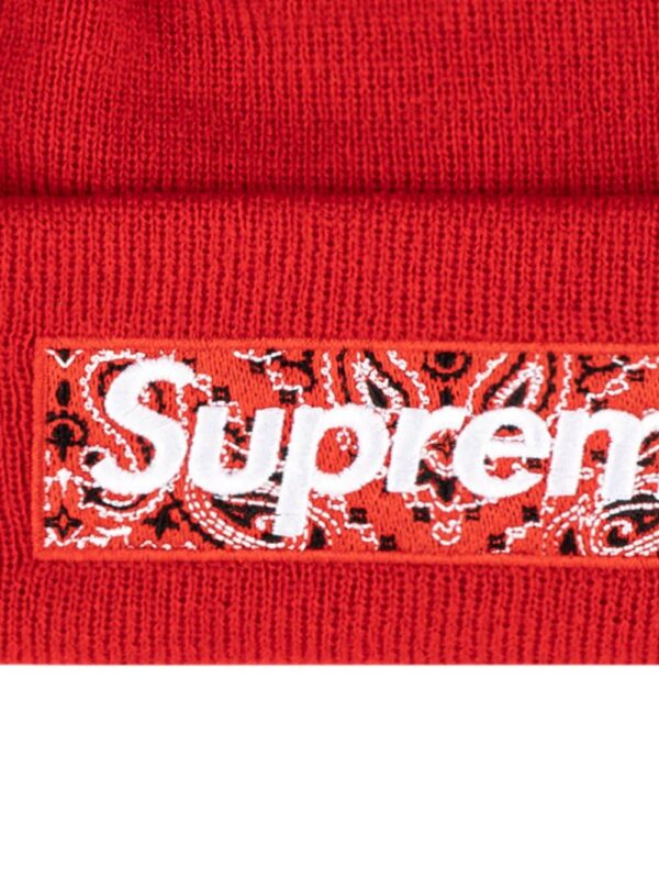 Supreme x New Era Box Logo beanie - Image 2