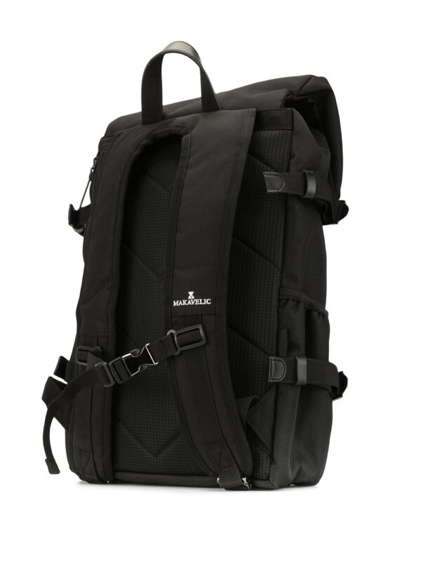 Makavelic Double Belt logo backpack - Image 3