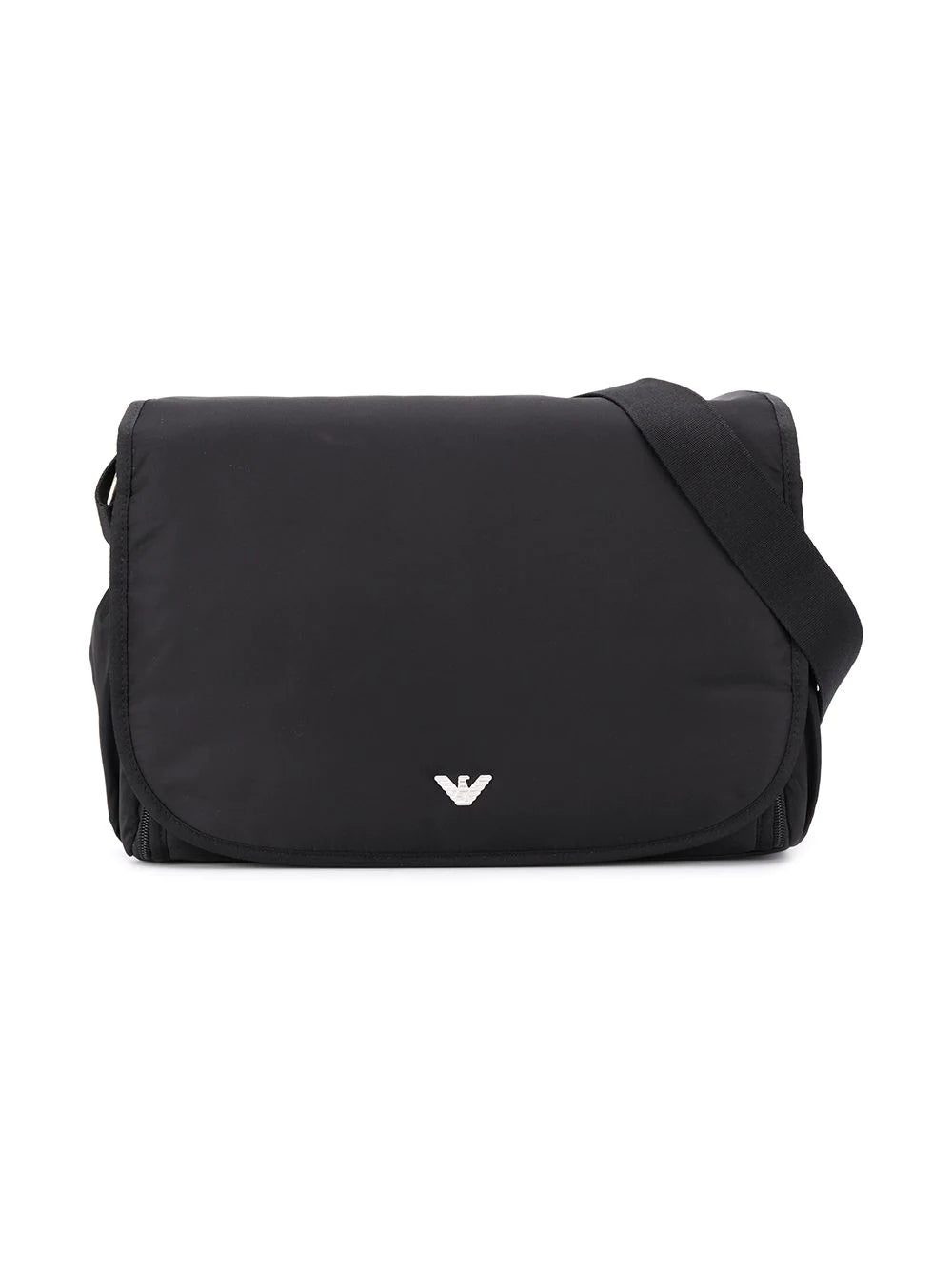 Emporio Armani Kids logo plaque baby changing bag