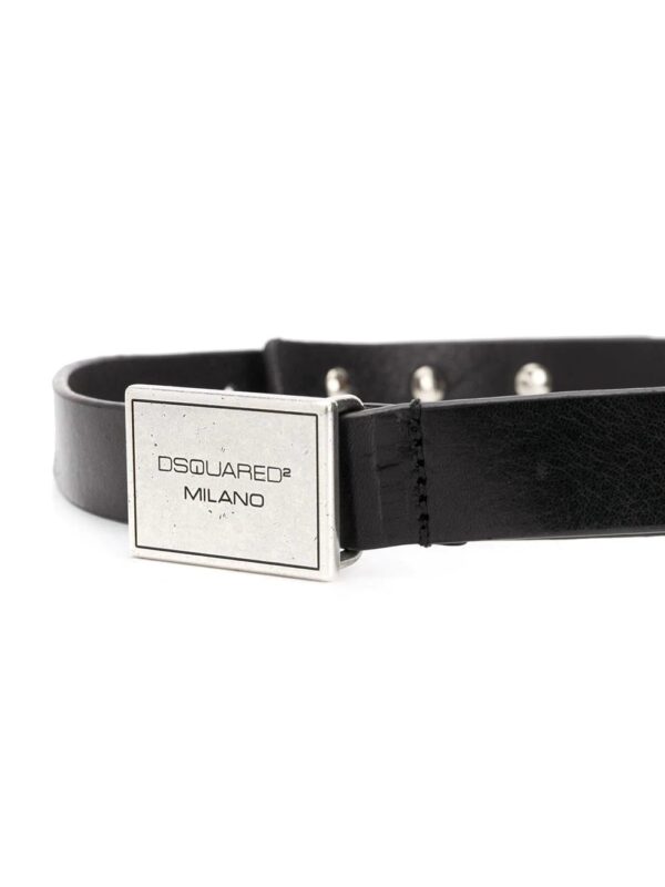 Dsquared2  logo-plaque knotted belt - Image 2
