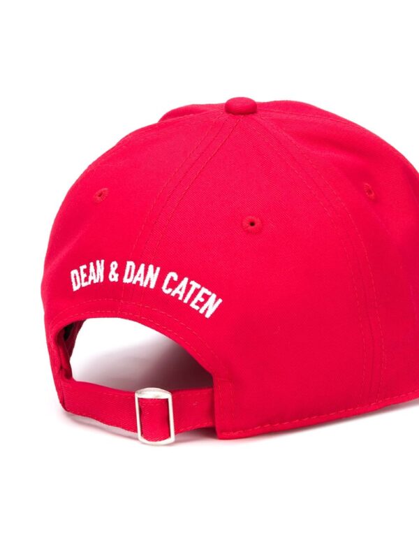 DSQUARED2 logo embroidered cap - Image 2