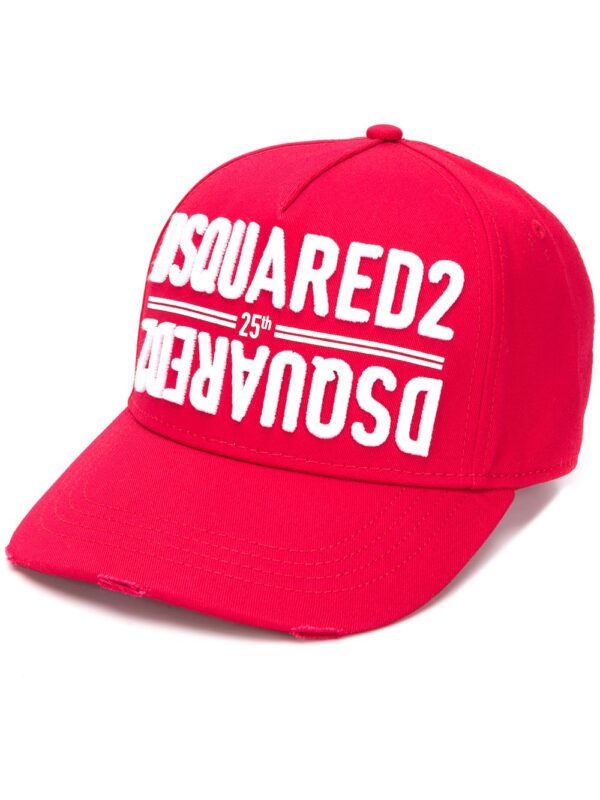DSQUARED2 logo embroidered cap