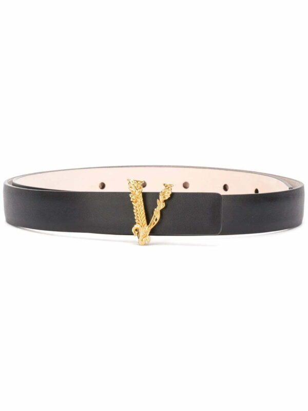 Versace  logo buckle belt