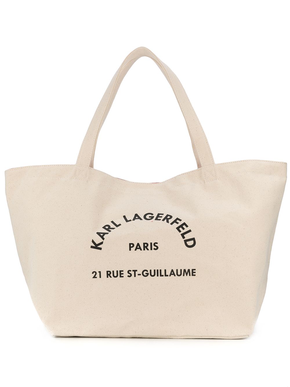 Karl Lagerfeld logo-print tote bag