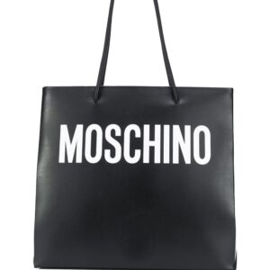 Moschino logo print tote