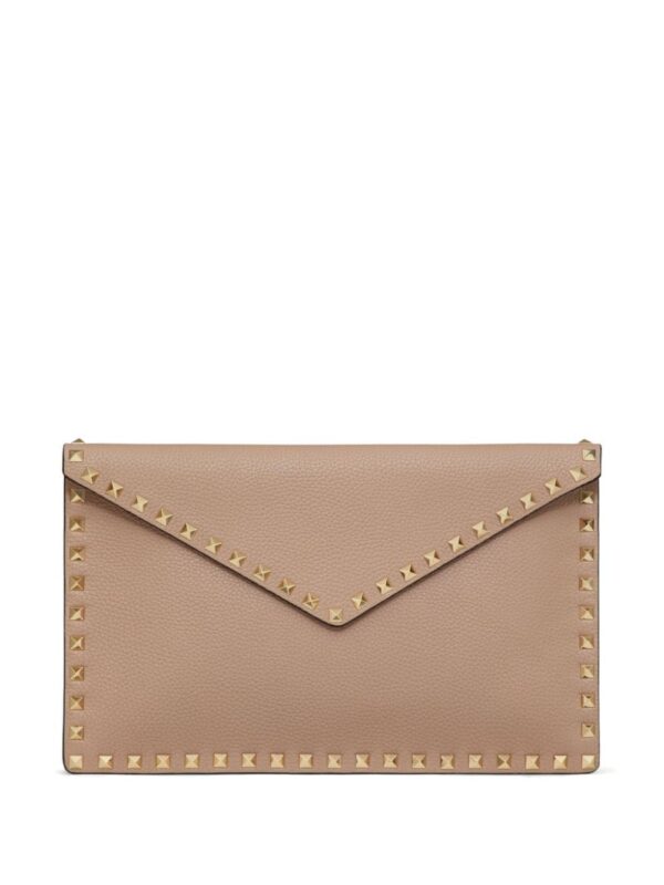Valentino Garavani Rockstud envelope clutch bag