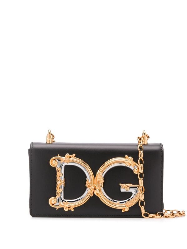 Dolce & Gabbana DG Girls leather phone bag