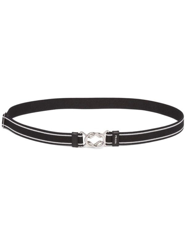 Prada  bi-colour elasticated belt